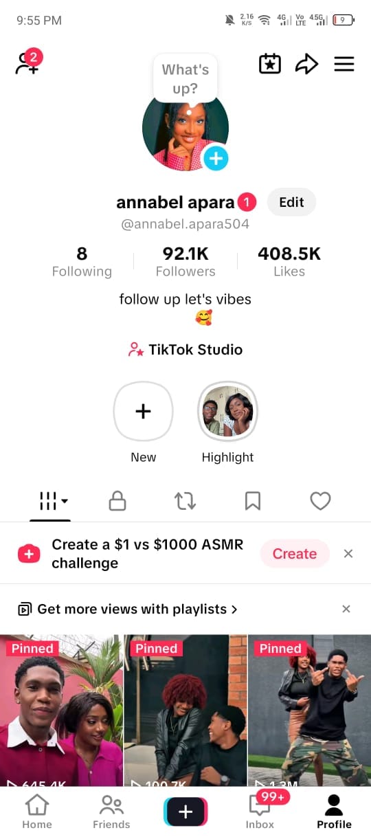 92k Super Active UK TikTok Account