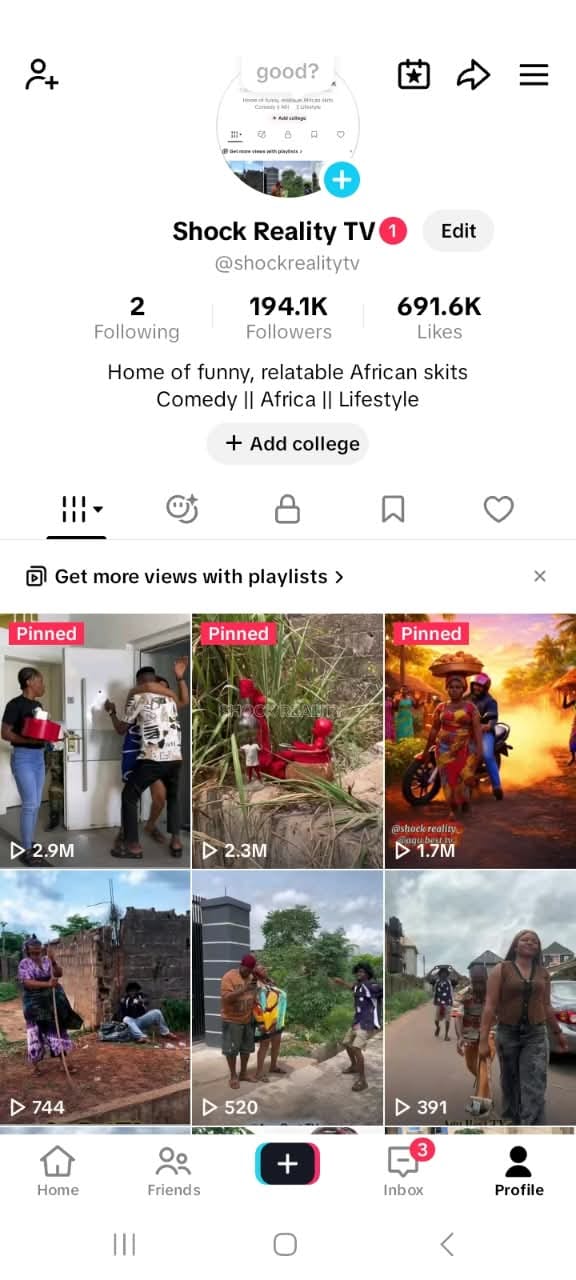 194k UK TikTok Account - Fully Monetized