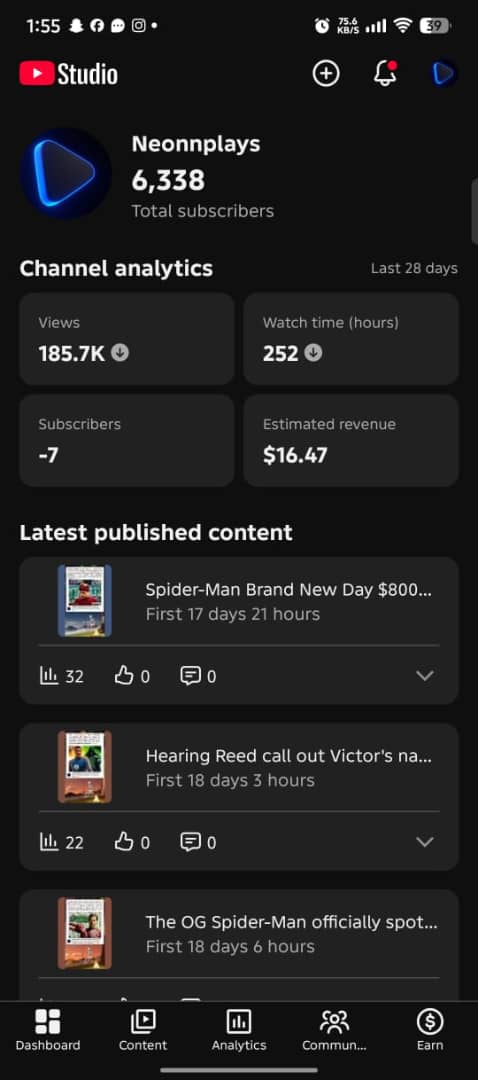 6k+ Monetized YouTube Channel – USA Audience