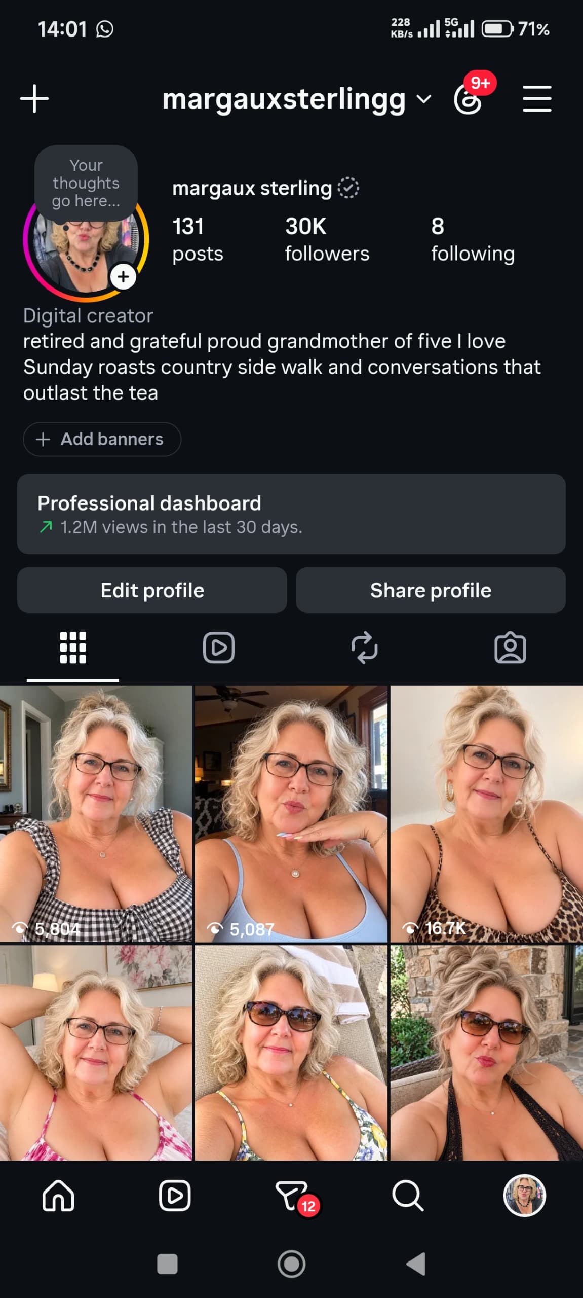 36k USA Audience Instagram Account - Active