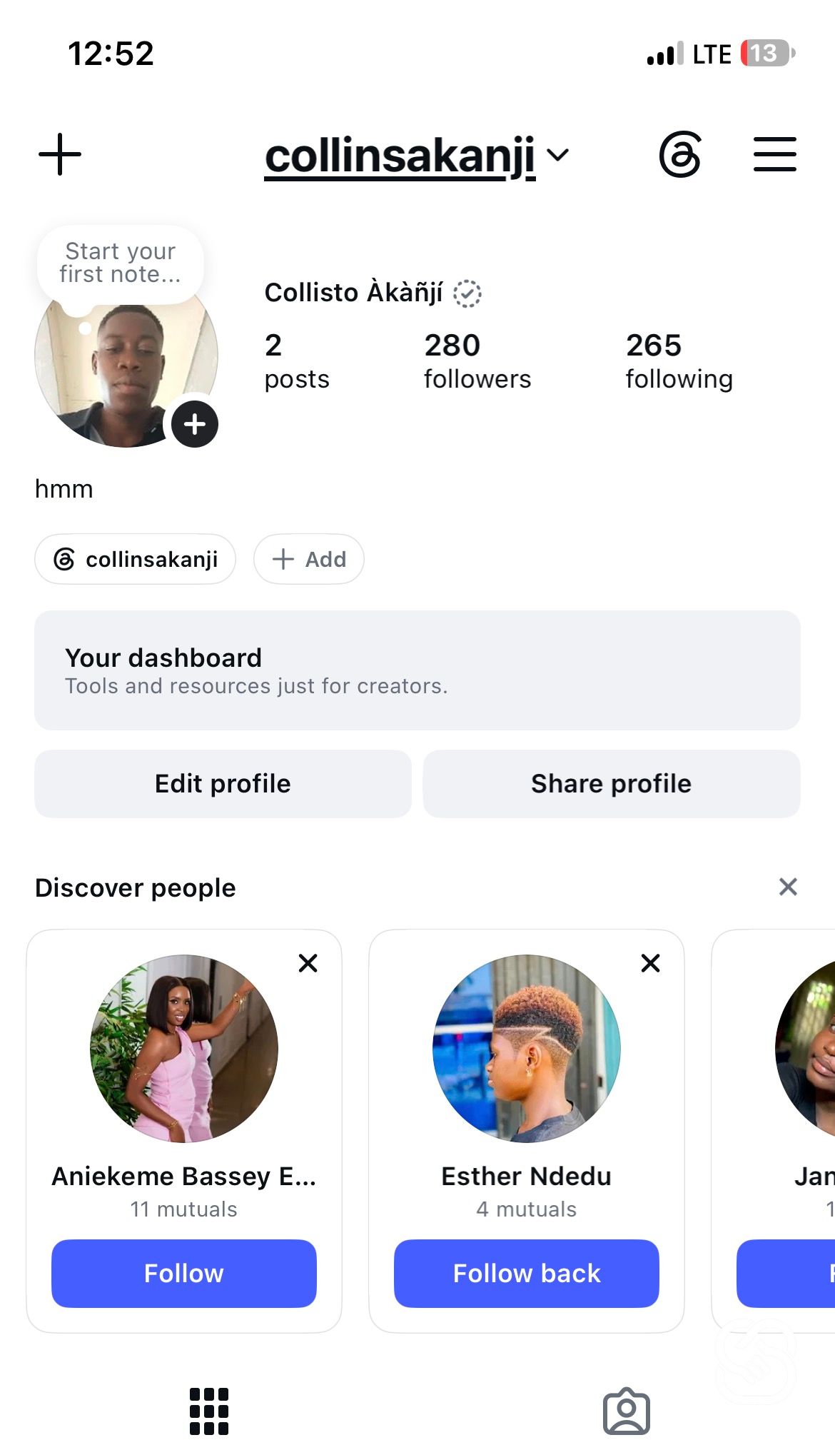 Instagram Account for Sale